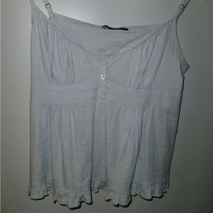 BRANDY MELVILLE baby blue tank